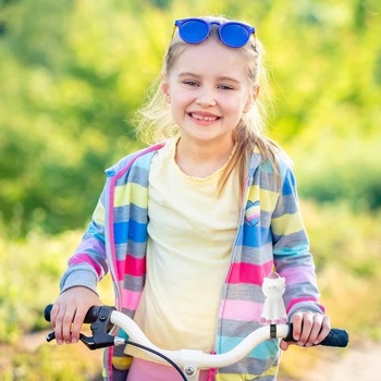 Zvonček na bicykel pre dievčatá a chlapcov, detský zvonček na bicykel, detský mačkací zvonček, jednorožec 3M