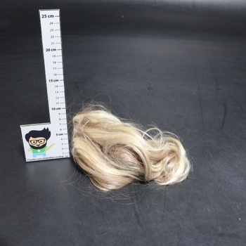 Sofeiyan 33cm predĺženie copu dlhý kučeravý cop s pazúrmi, predĺženie vlasov s prírodným