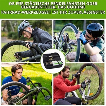 Súprava na opravu bicyklov 16 v 1 - GOHHME