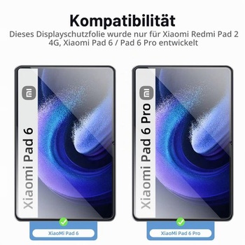 NOVINKA Ochranné sklo pre Xiaomi Redmi Pad 2 4G/Pad 6/Pad 6 Pro, tvrdené sklo, Pad 6/6 Pro 11