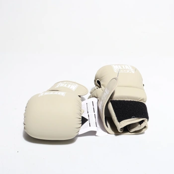 MMA rukavice Metal Boxe, béžové, veľ.