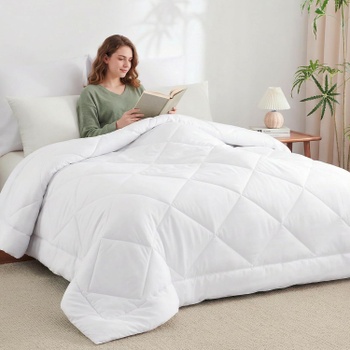 Prikrývka CozyLux 2ks, biele