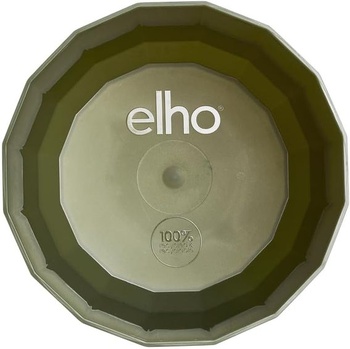 Elho Facet okrúhly 23 cm - kvetináč do interiéru - 100% recyklovaný plast - Ø 22,7 x V 20,4 cm -
