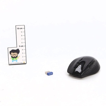Bezdrôtová myš TECKNET, 4800 DPI 2.4G bezdrôtová myš s USB prijímačom, výdrž batérie 30 mesiacov,