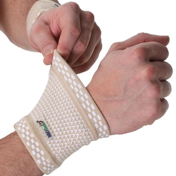 Zápästná bandáž NEOtech Care - úplet z bambusových vlákien - ľahká, elastická a priedušná - pre mužov