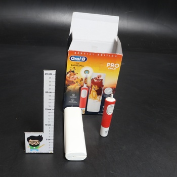 Elektrická zubná kefka Oral-B Pro Kids Leví kráľ pre deti — Elektrická zubná kefka pre deti od