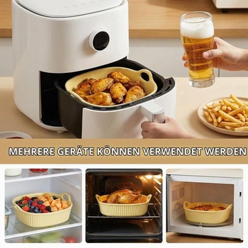 Zapékací pekáč do fritézy, keramický zapékací pekáč, malý zapékací pekáč, pekáč do trouby s