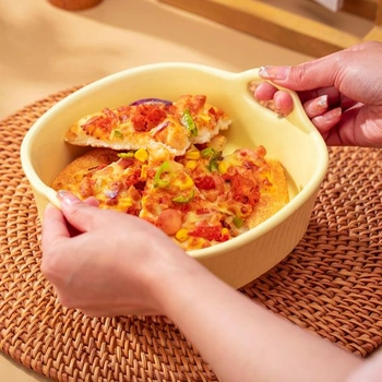 Zapékací pekáč do fritézy, keramický zapékací pekáč, malý zapékací pekáč, pekáč do trouby s