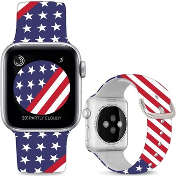 Športové mäkké silikónové remienky kompatibilné s Apple Watch 49mm / Ultra 46mm 45mm 44mm 42mm 41mm