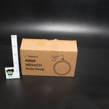 MERACH Hula Hoop pre dospelých s počítadlom kalórií, modrá