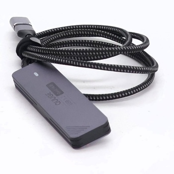 USB Hub 3.2 Gen2, QUUGE 5v1 USB rozbočovač s 2 USB-A a 2 USB-C 10 Gbps, viacportový rozbočovač s