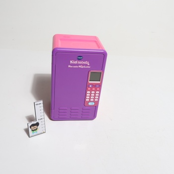 VTECH - KidiSecrets, My MagicLocker skrinka, fialová a ružová, tajný trezor s kódom, reproduktor,
