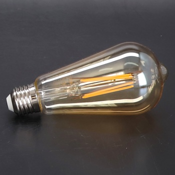 ILEEDear Edison Vintage žiarovka E27, balenie 4 ks E27 LED Vintage Retro žiarovka s teplým bielym