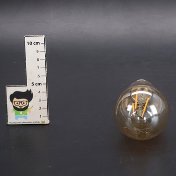 ILEEDear Edison Vintage žiarovka E27, balenie 4 ks E27 LED Vintage Retro žiarovka s teplým bielym