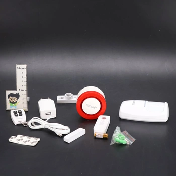 Garza - Chytrý WiFi alarm systém pro domácnost, siréna 120 dB, senzor pohybu a otevírání
