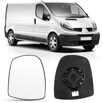 Sklo spätného zrkadla TTCR-II pre Renault Trafic MK2/Opel Vivaro A/Nissan Primastar pravá strana