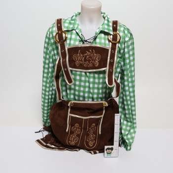 Pánsky kockovaný kostým veľ. 2XL