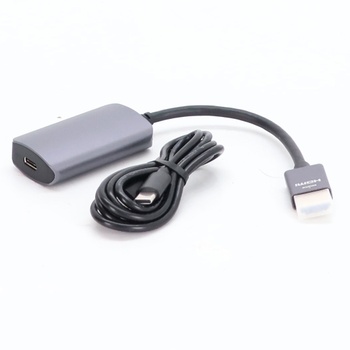 Adaptér AGFINEST USB HDMI sivý