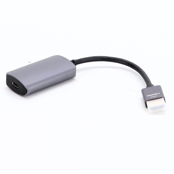 Adaptér AGFINEST USB HDMI sivý