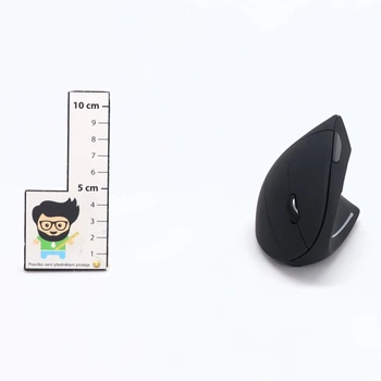 Ergonomická Bluetooth myš TECKNET, dobíjacia bezdrôtová myš s 3 zariadeniami (BT 5.0/3.0 + 2.4G), 6