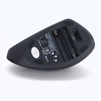 Ergonomická Bluetooth myš TECKNET, dobíjacia bezdrôtová myš s 3 zariadeniami (BT 5.0/3.0 + 2.4G), 6