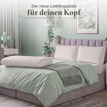 Vankúš z pamäťovej peny Utopia Bedding 90x36x13 cm, vankúš na oporu krku