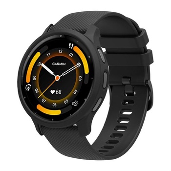 Pouzdro GIOPUEY kompatibilní s Garmin Venu 3 45 mm, [2 ks] Měkké TPU silikonové ochranné pouzdro -