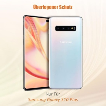 Ochranné tvrdené sklo Carantee pre Samsung Galaxy S10 Plus (balenie 2 ks)