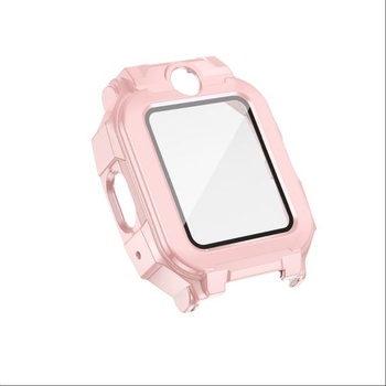Puzdro GIOPUEY kompatibilné s imoo Watch Phone Z7, ochranné sklo + pevný plastový rám, 360 °