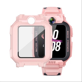 Pouzdro GIOPUEY kompatibilní s imoo Watch Phone Z7, ochranné sklo + pevný plastový rám, 360°