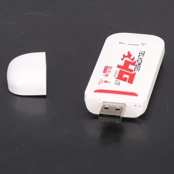 Modem Asixxsix 4G LTE USB WLAN bílý