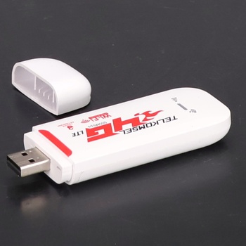 Modem Asixxsix 4G LTE USB WLAN bílý
