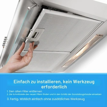 3 filtre do digestora Dilireba Cooker Hood