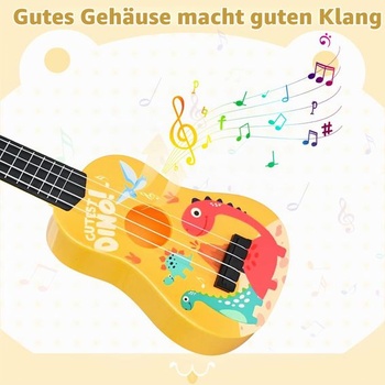 42cm detská gitara so 4 nastaviteľnými strunami, ukulele, hračka pre batoľatá, začiatočníkov, chlapcov