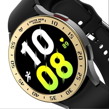 Ochranný krúžok GIOPUEY kompatibilný s Samsung Galaxy Watch 4 40mm, krúžok na rámček, styling