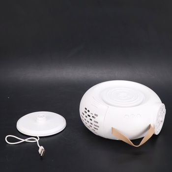 Dobíjací automatický bublifuk pre deti - 15 000 bublín/min, otočný o 90 ° / 360 ° a LED svetlo,