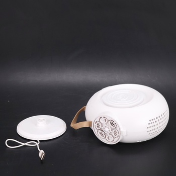 Dobíjací automatický bublifuk pre deti - 15 000 bublín/min, otočný o 90 ° / 360 ° a LED svetlo,