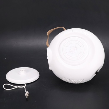 Dobíjací automatický bublifuk pre deti - 15 000 bublín/min, otočný o 90 ° / 360 ° a LED svetlo,