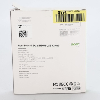 USB 3.0 dokovacia HUB Acer ODK4K0
