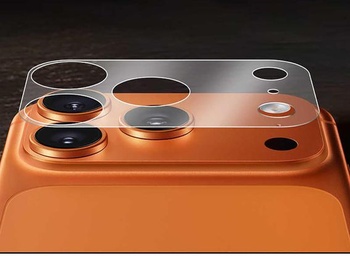 GIOPUEY Chránič zad pro iPhone 17 Pro Max, zadní kryt a kryt platformy pro fotoaparát, měkký PET