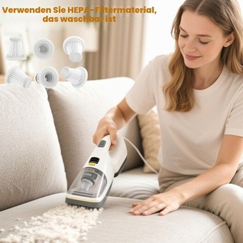 Sada 6 náhradních filtrů pro HEPA filtry, omyvatelné pro vysavače s HEPA filtrem a pro bezdrátové