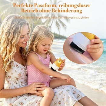 Foreverup 3ks aplikátor na opaľovací krém, 100ml plniteľný opaľovací roll-on