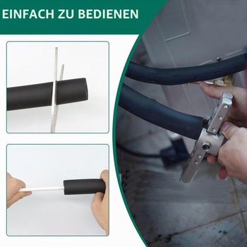 Izolácia gumových rúrok 1,8 m, izolácia penových rúrok Ø6 mm