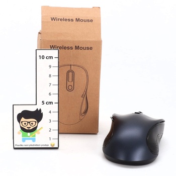 Bezdrôtová myš SABLUTE, 2,4 GHz bezdrôtová myš s nastaviteľným rozlíšením 800/1200/1600 DPI, 6
