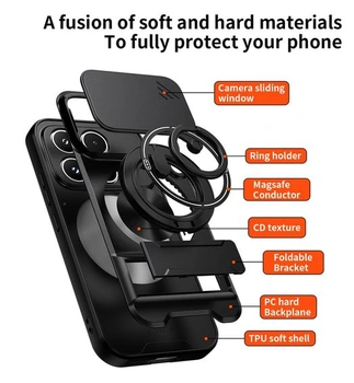 Červený kryt na telefon Xiangyun pro Xiaomi 17 včetně 1 ochranné fólie na displej