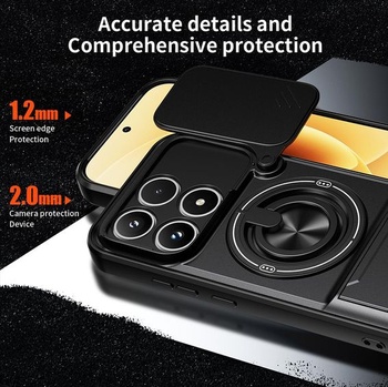 Červený kryt na telefón Xiangyun pre Xiaomi 17 vrátane 1 ochrannej fólie na displej