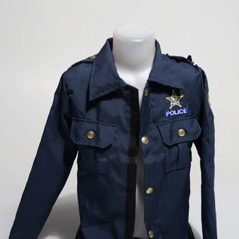 Detský policajný kostým pre chlapcov veľ. S