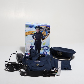 Detský policajný kostým pre chlapcov veľ. S