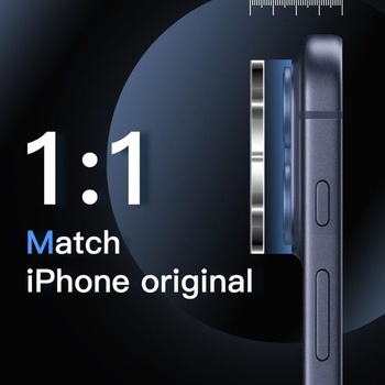 Ochranný kryt JETech pre iPhone 17 Pro Max, priehľadný