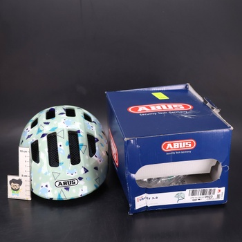 Detská cyklistická helma Abus Smiley zelená